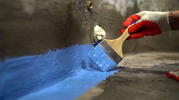 Commercial Foundation Crack Repair project at a Waterford Works, NJ business property by SJ Waterproofing Pros